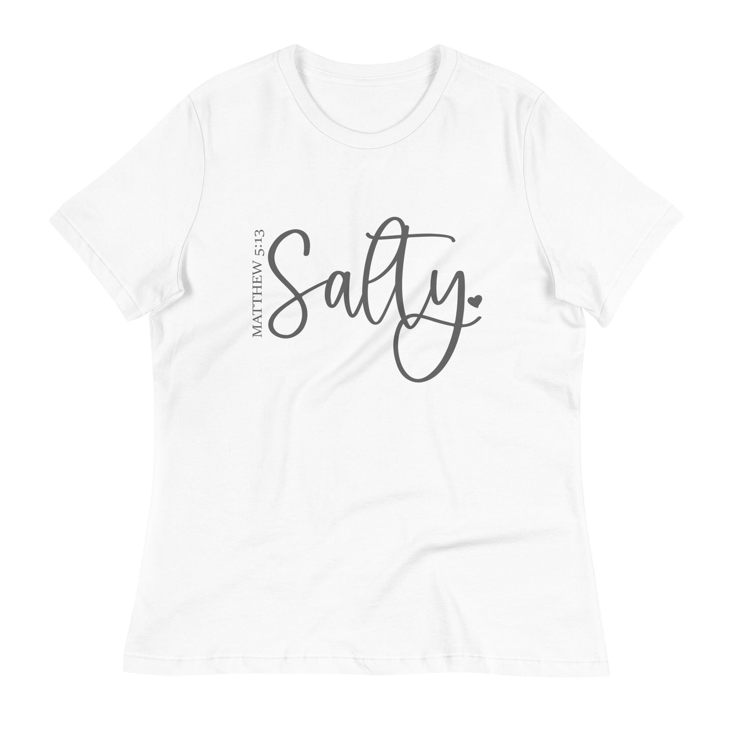 Salty Women&#39;s Relaxed T-Shirt, Multiple comfort color tee, Quote TShirts, Beach Vibes TShirt,