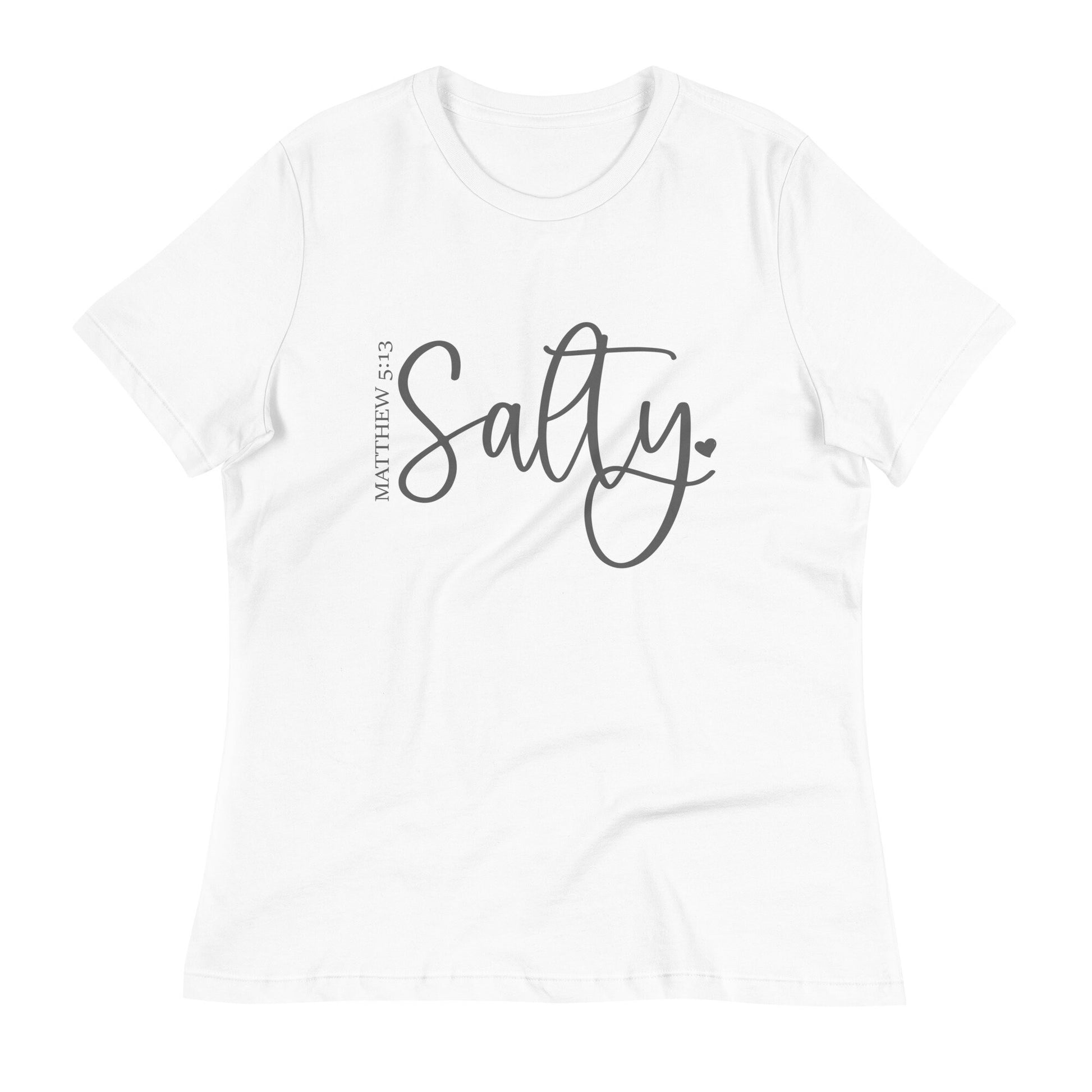 Salty Women&#39;s Relaxed T-Shirt, Multiple comfort color tee, Quote TShirts, Beach Vibes TShirt,