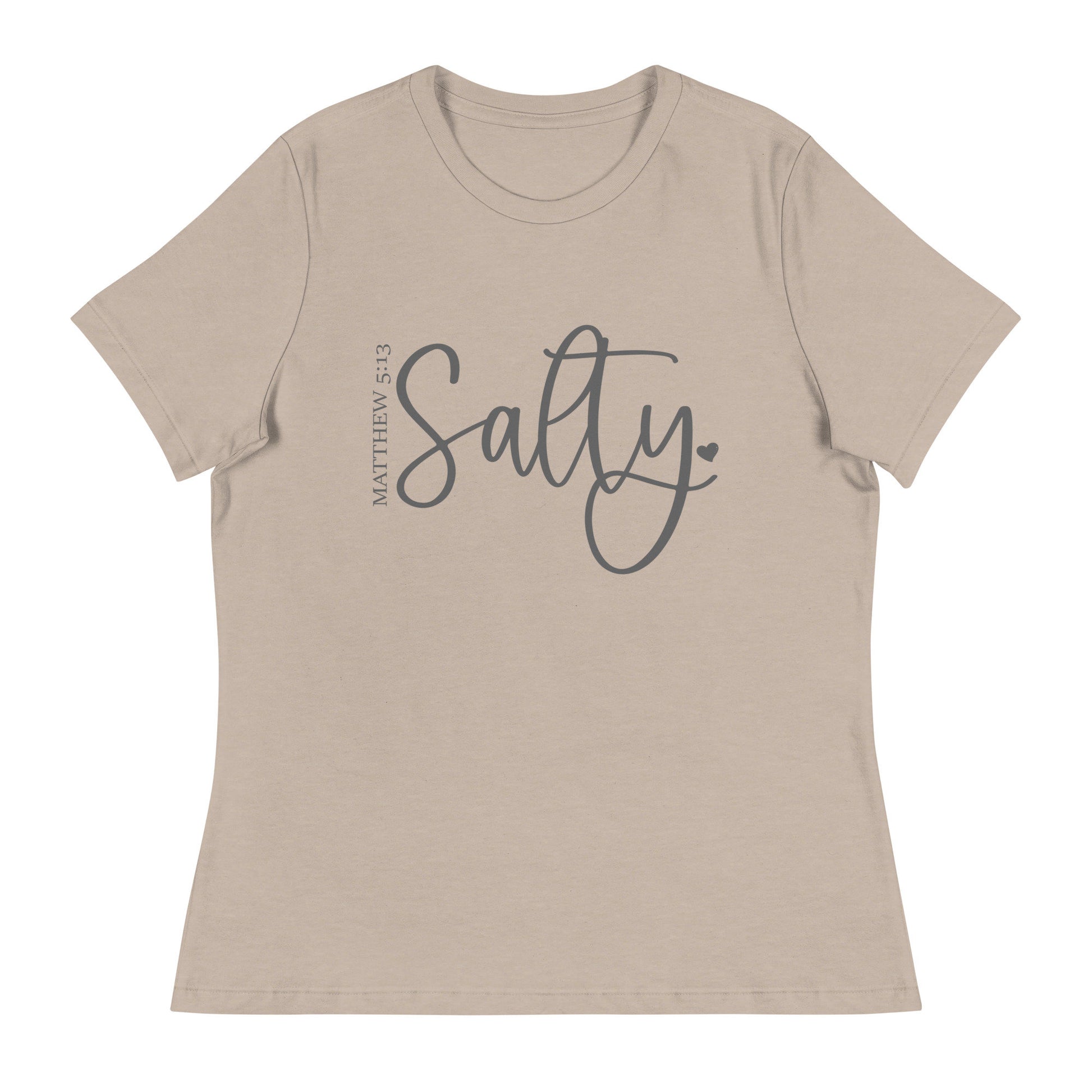 Salty Women&#39;s Relaxed T-Shirt, Multiple comfort color tee, Quote TShirts, Beach Vibes TShirt,