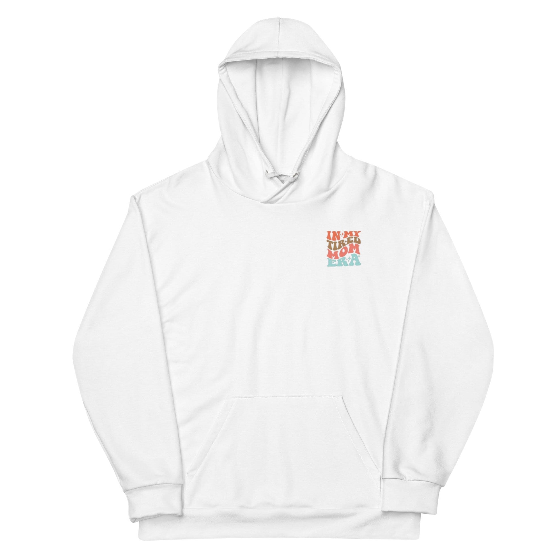 Mom Era Hoodie, White Hoodie Mother&#39;s Day Gift, Mom Era Hoodie Mockup