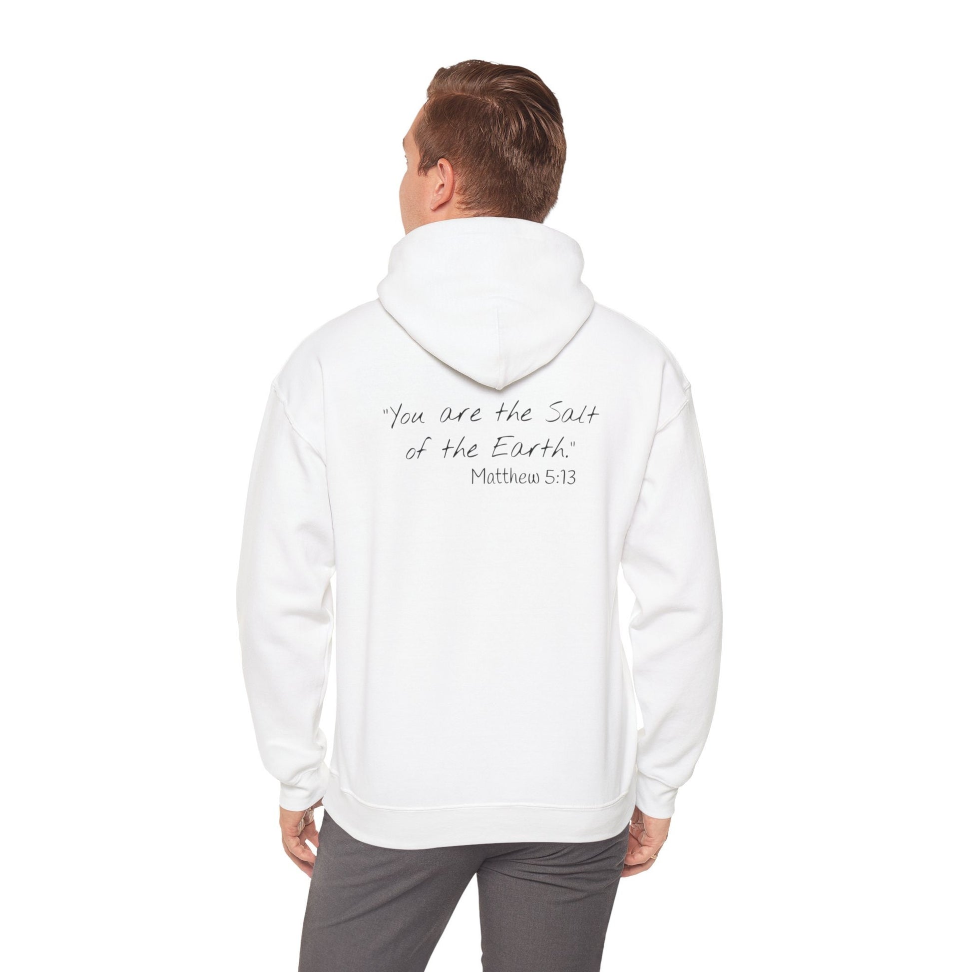 Salt + Light Matthew 5:13 Hoodie, Bible Verse Sweatshirt, Christian Apparel Salty in Comfort Colors