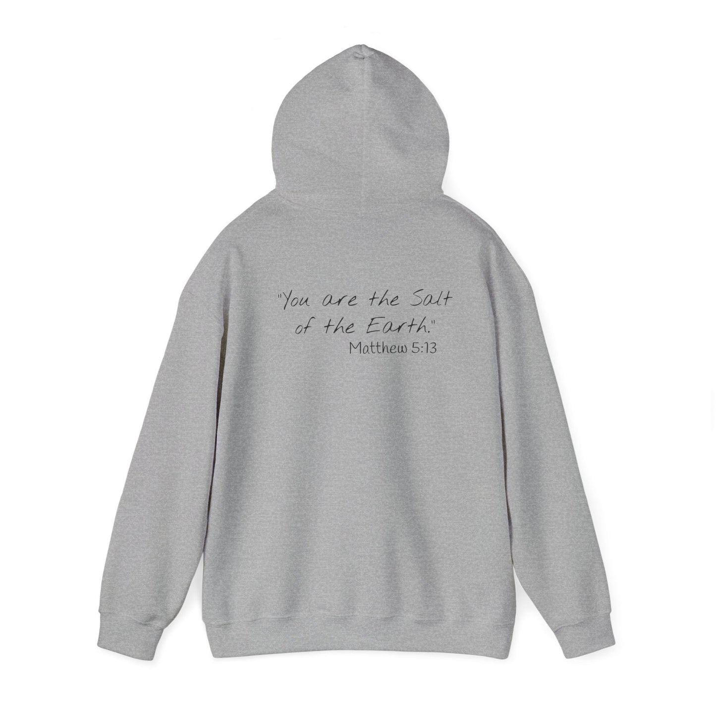 Salt + Light Matthew 5:13 Hoodie, Bible Verse Sweatshirt, Christian Apparel Salty in Comfort Colors