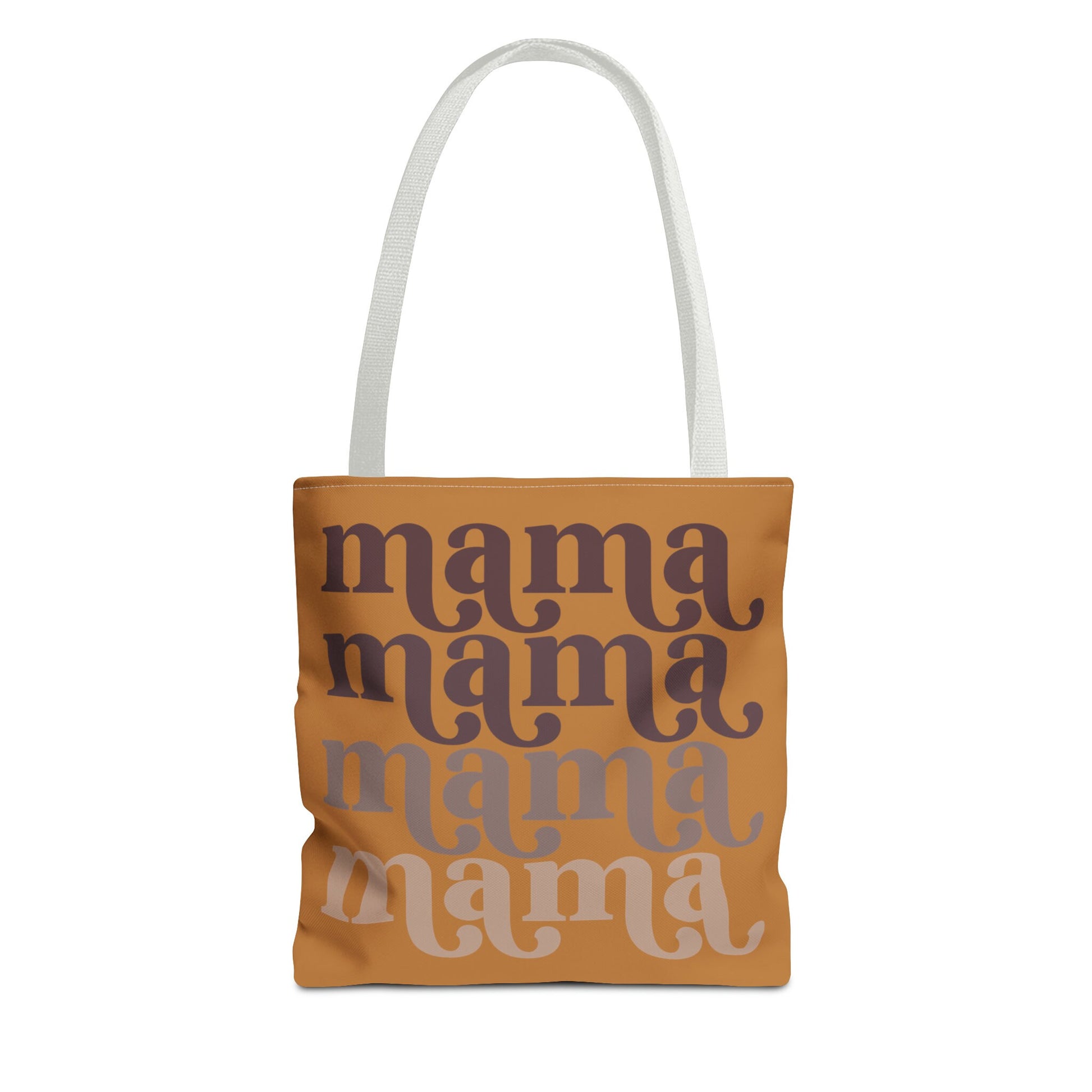 Mama Tote Bag, Camel Color Tote Bag, Perfect Diaper Bag Size for New Mom, Mothers Day Gift, 13x13 tote bag