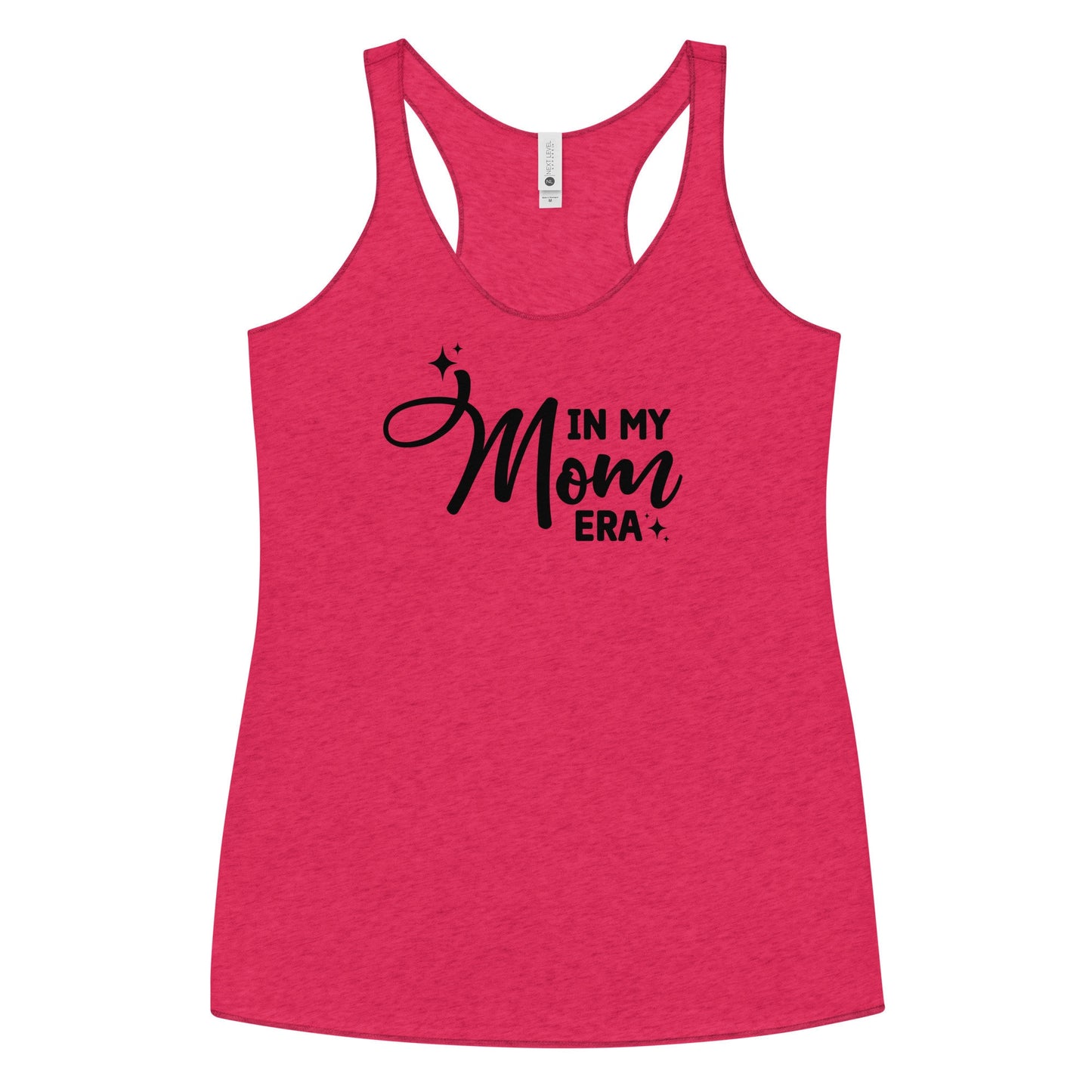 Mom Era Tank, Multiple Color Mom Era Racerback Tank Top, Form fitting cut tank