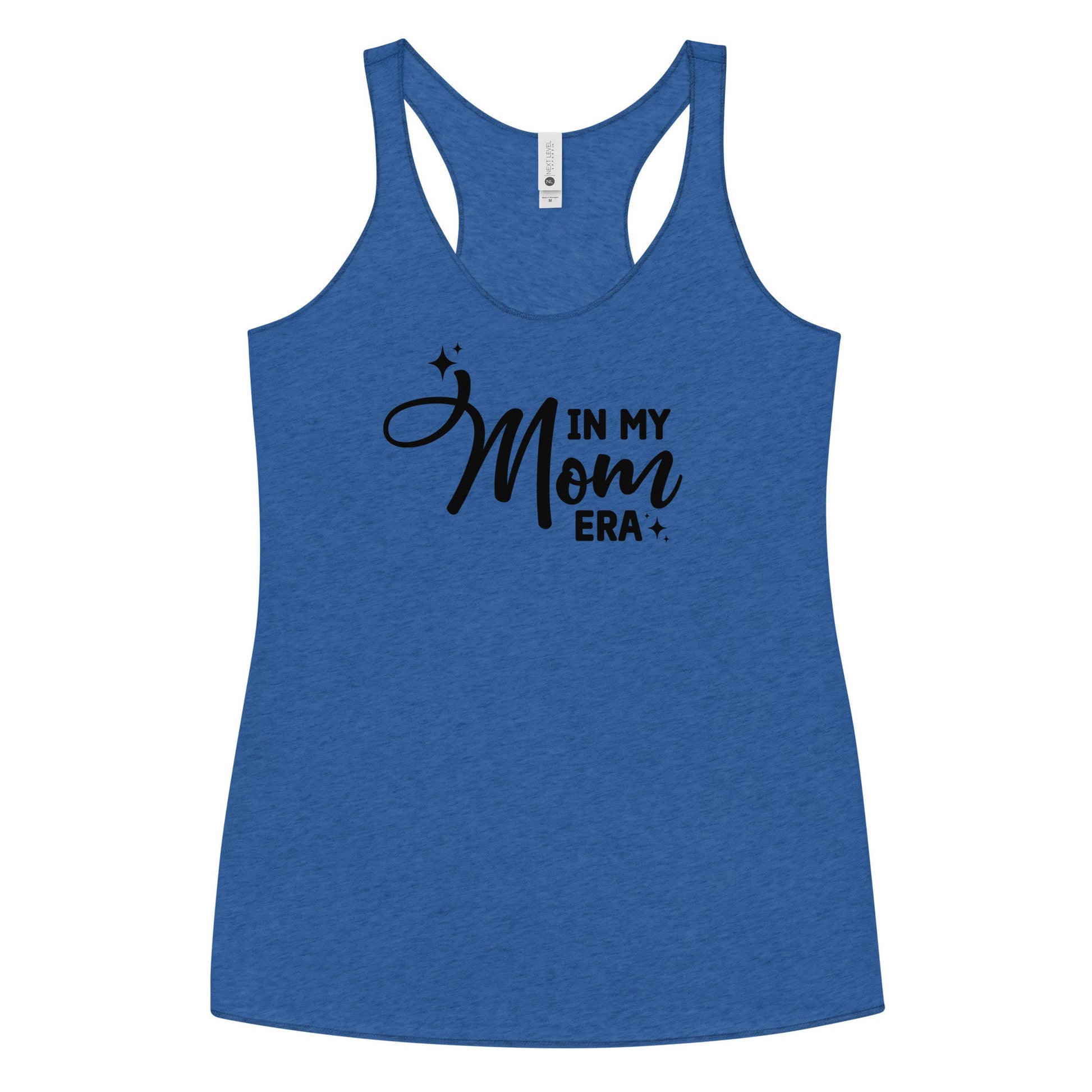 Mom Era Tank, Multiple Color Mom Era Racerback Tank Top, Form fitting cut tank