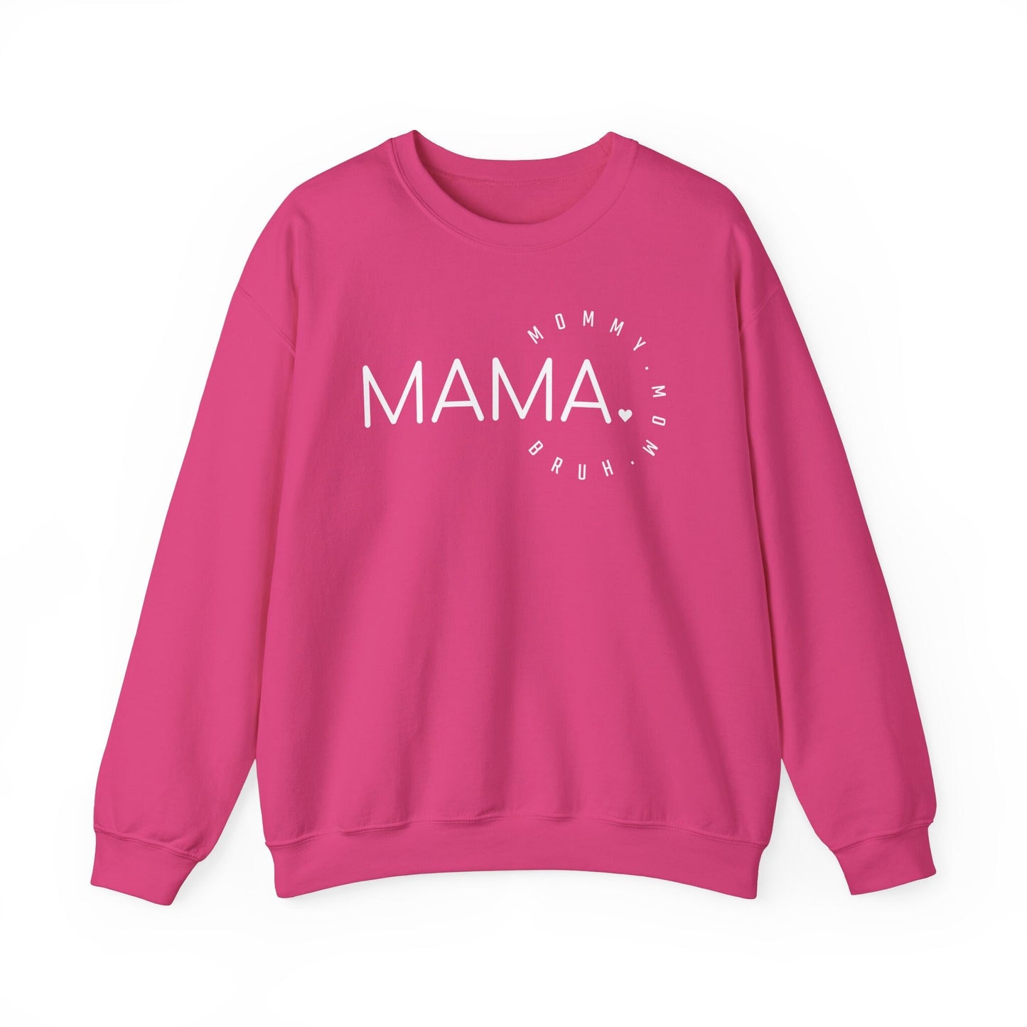 Mama Mom Bruh Crewneck Sweatshirt, Gilden in Multiple Colors and sizes, Mothers Day gift for her, comfort colors for mom, trendy bruh shirt