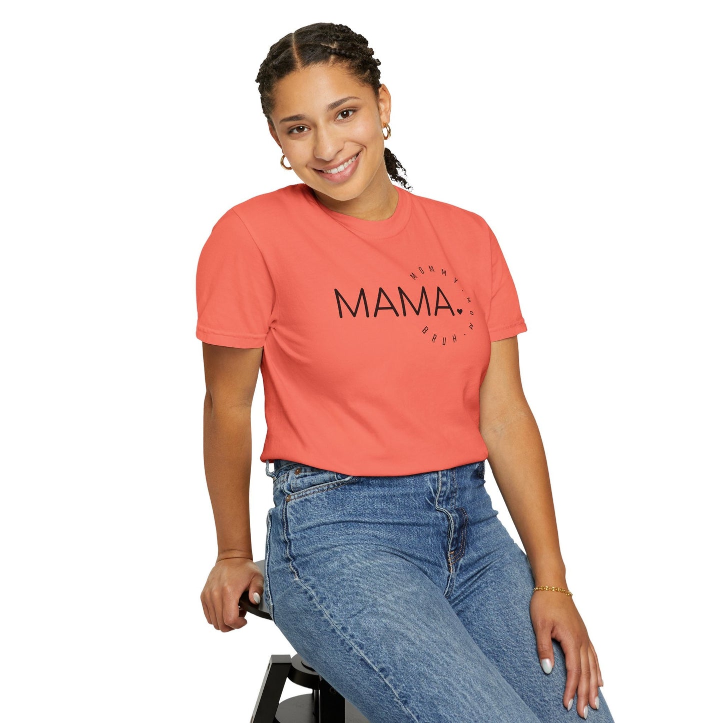 Mama Mom Bruh T-shirt, Multiple sizes and comfort colors relaxed t-shirt, New mom to mom of teens shirt