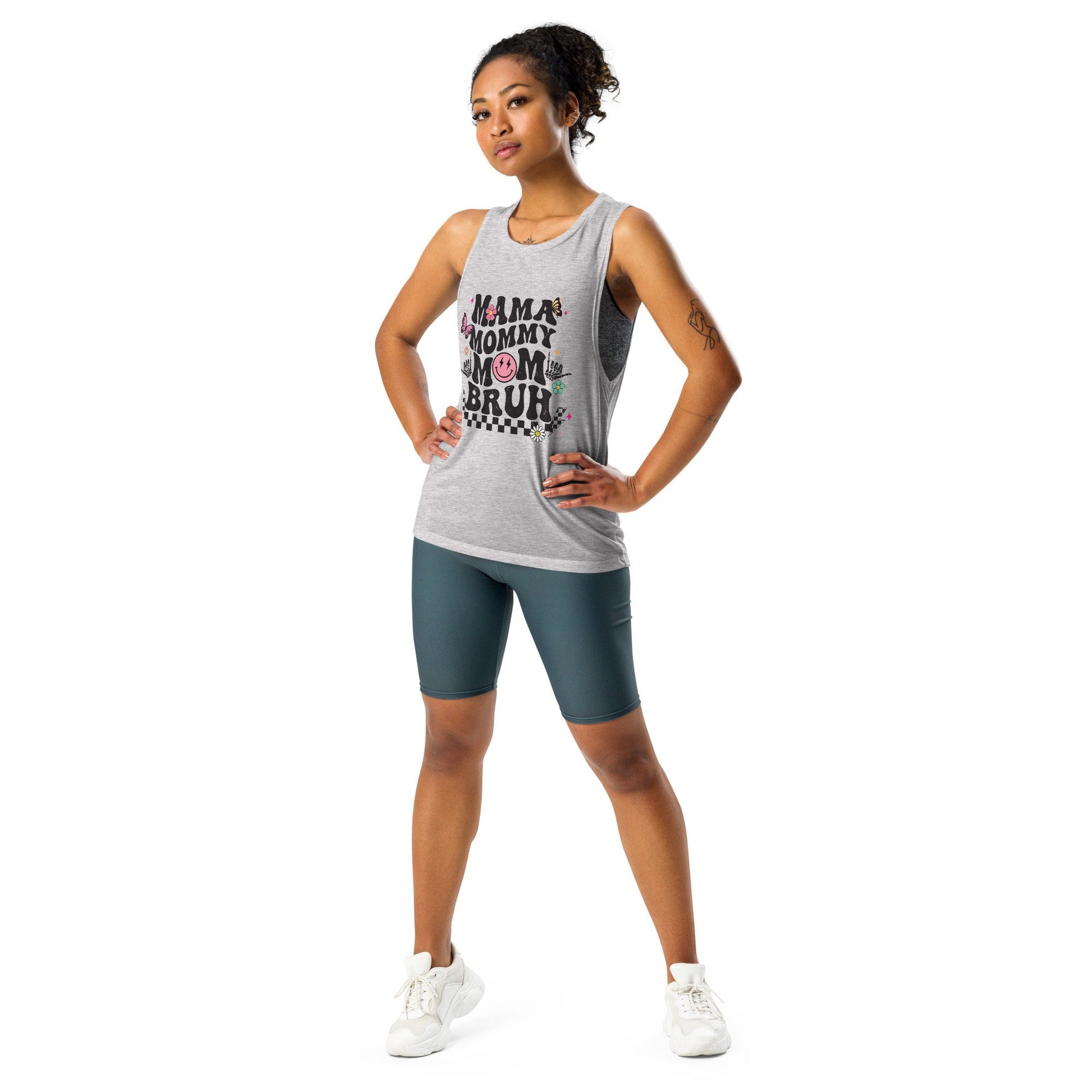 Mama Mommy Bruh Tank Top, Multiple Comfort Colors and Sizes for Mom, Athletic Wear for Her