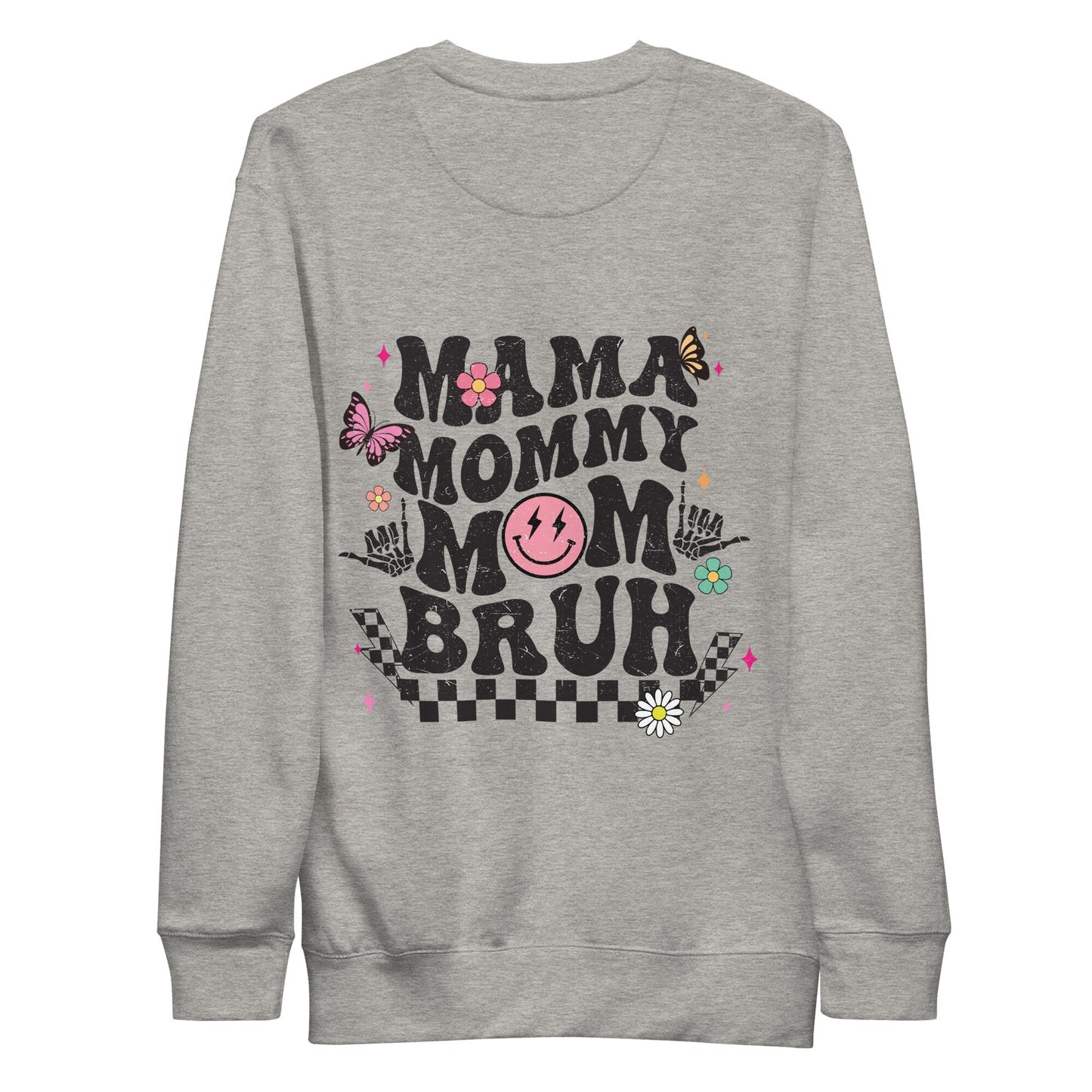 Mom Bruh Era Sweatshirt, Comfy Oversize Mom Sweatshirt in Basic Colors and Multiple Sizes,