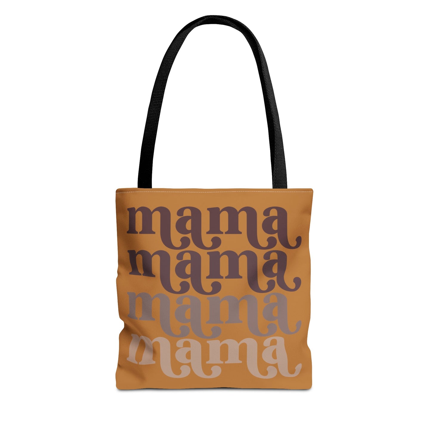 Mama Tote Bag, Camel Color Tote Bag, Perfect Diaper Bag Size for New Mom, Mothers Day Gift, 13x13 tote bag