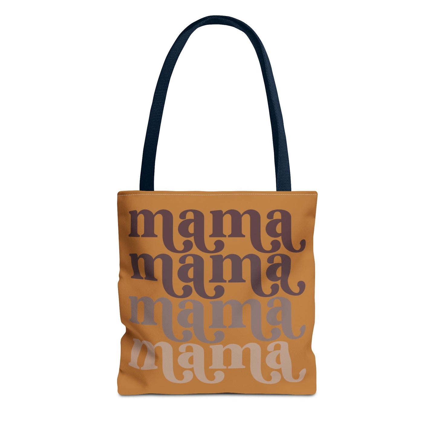 Mama Tote Bag, Camel Color Tote Bag, Perfect Diaper Bag Size for New Mom, Mothers Day Gift, 13x13 tote bag