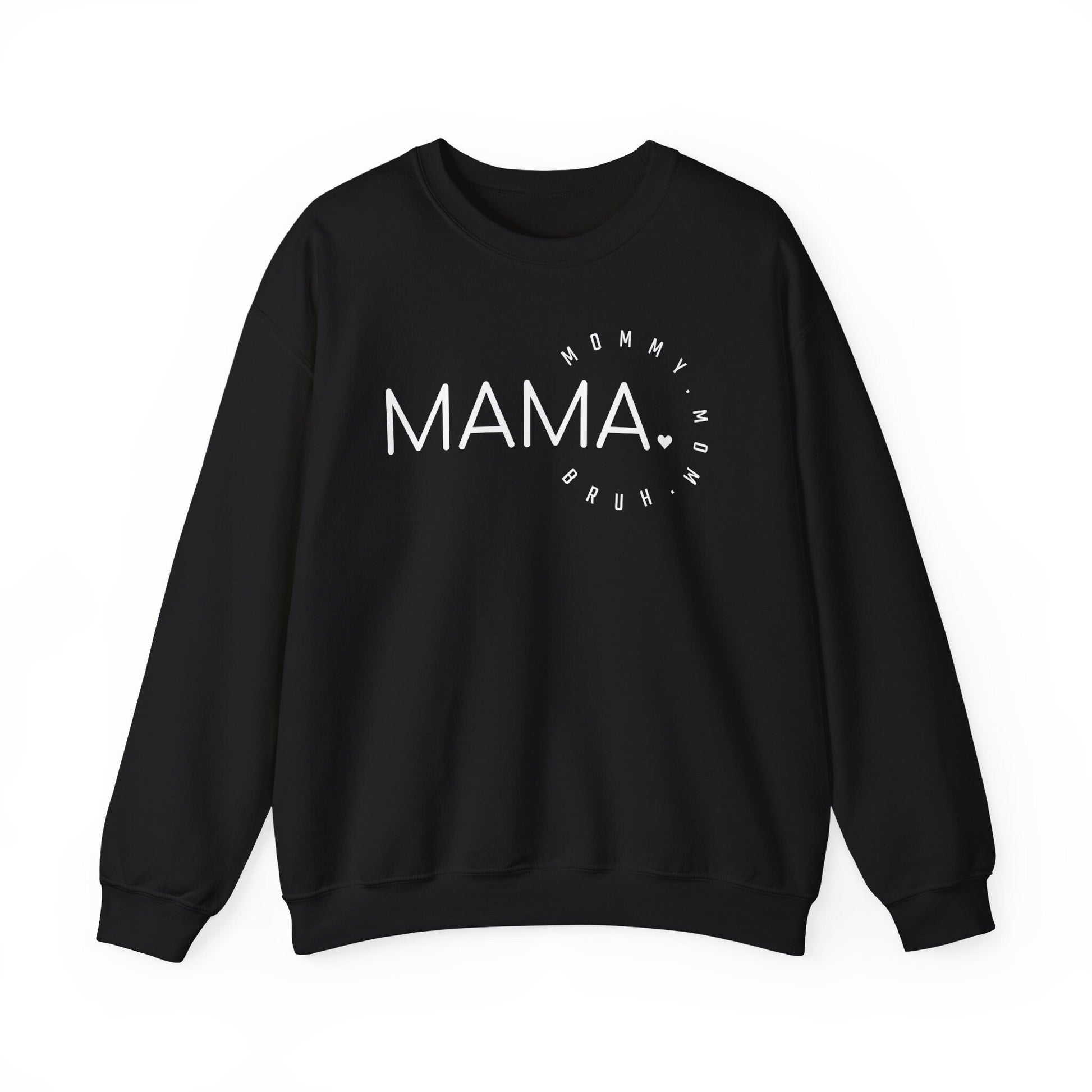 Mama Mom Bruh Crewneck Sweatshirt, Gilden in Multiple Colors and sizes, Mothers Day gift for her, comfort colors for mom, trendy bruh shirt