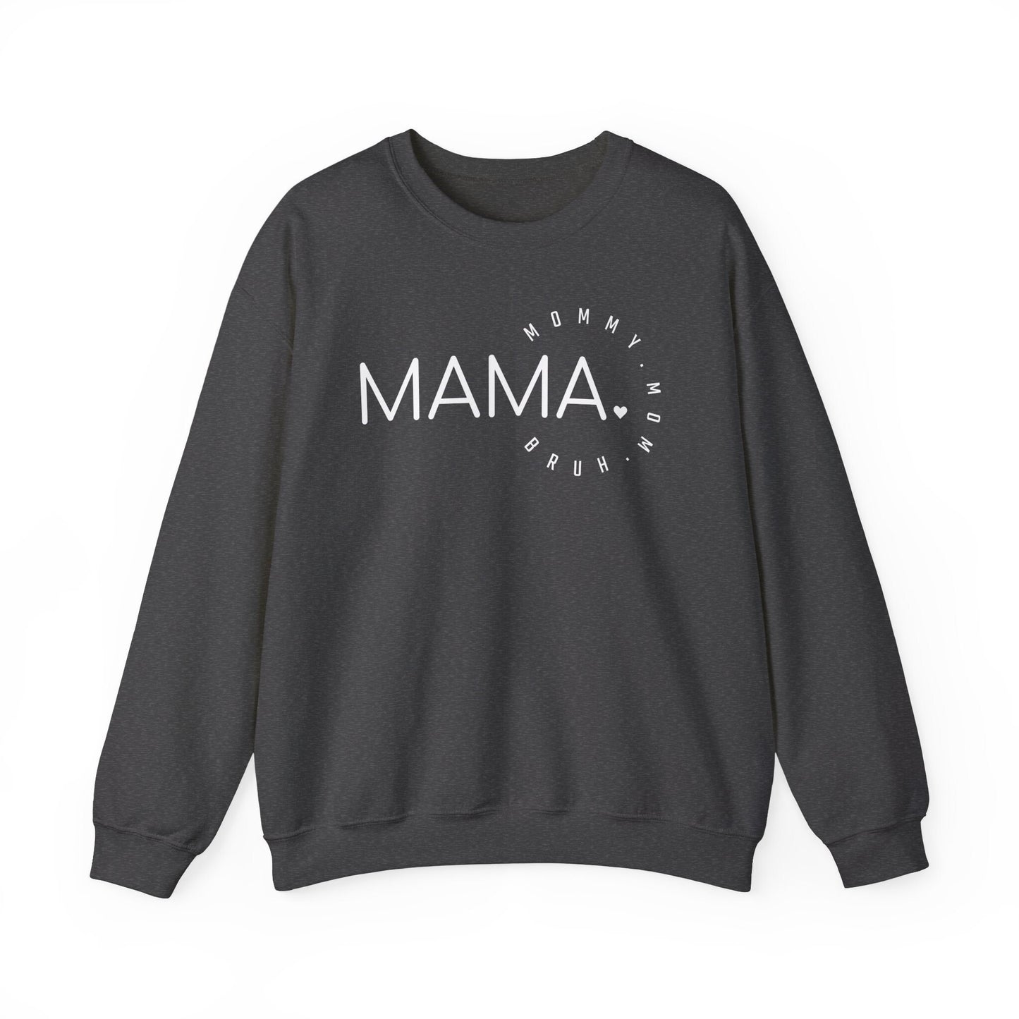 Mama Mom Bruh Crewneck Sweatshirt, Gilden in Multiple Colors and sizes, Mothers Day gift for her, comfort colors for mom, trendy bruh shirt