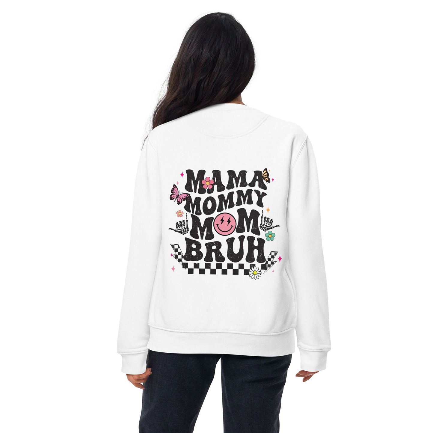 Mom Bruh Era Sweatshirt, Comfy Oversize Mom Sweatshirt in Basic Colors and Multiple Sizes,