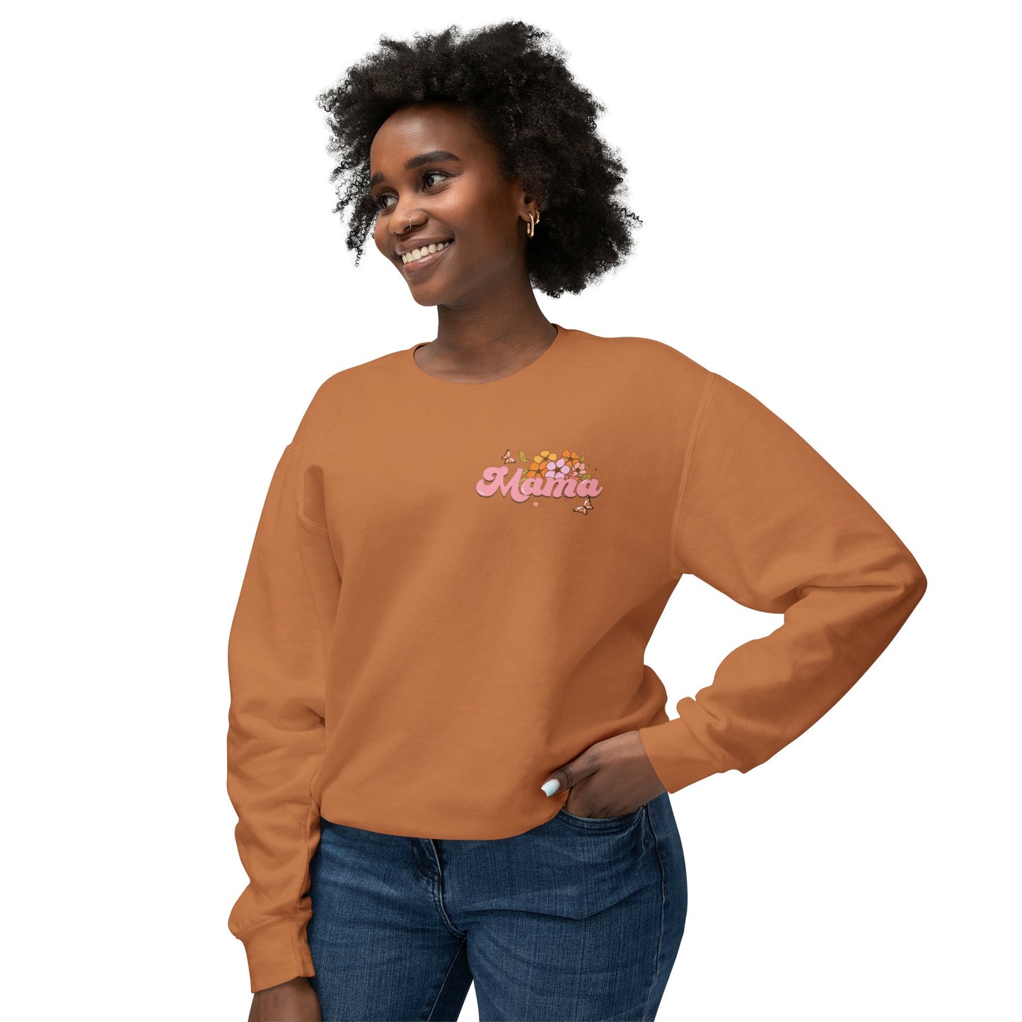 Overstimulated Mom Club Sweatshirt, Comfort Color Crewneck Shirt, Mothers Day Sweatshirt, funny gift for mom, New mom sweatshirt earthtones